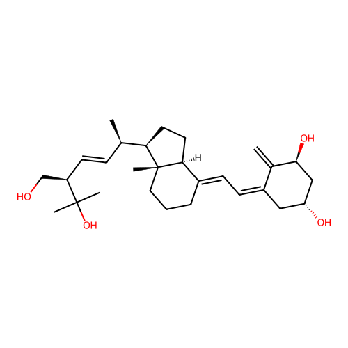 1,25,28-Trihydroxyvitamin D 2 structure