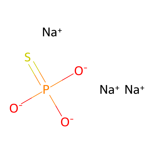 一硫代磷酸钠 structure
