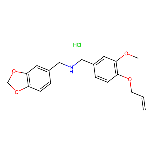 C19H22ClNO4 structure