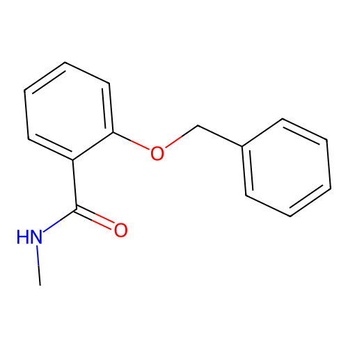 2-(benzyloxy)-N-methylbenzamide structure