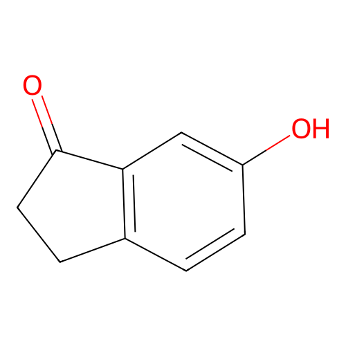 6-Hydroxy-1-indanone structure