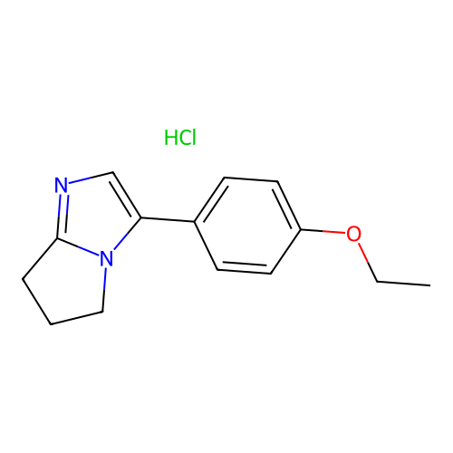 3-(4-Ethoxy-phenyl)-6,7-dihydro-5H-pyrrolo[1,2-a]imidazole structure