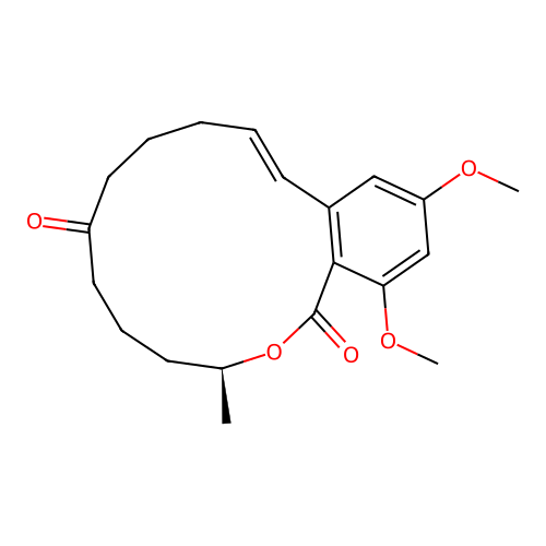 2,4-o-Dimethylzearalenone structure