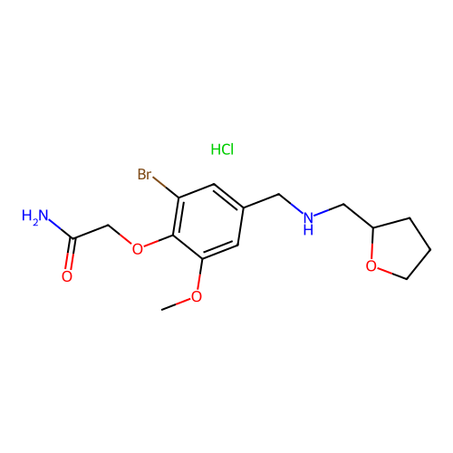 C15H22BrClN2O4 structure
