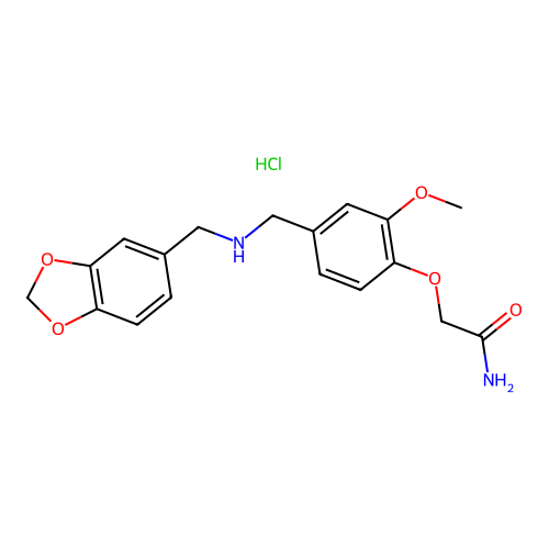 C18H21ClN2O5 structure