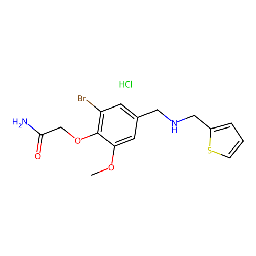 C15H18BrClN2O3S structure