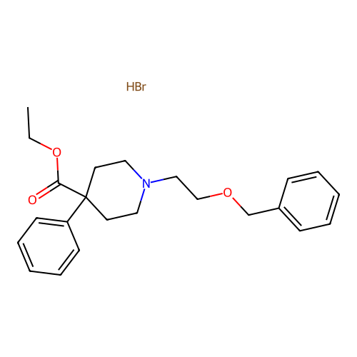 Benzethidine hydrobromide structure
