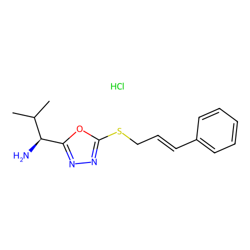 C15H20ClN3OS structure