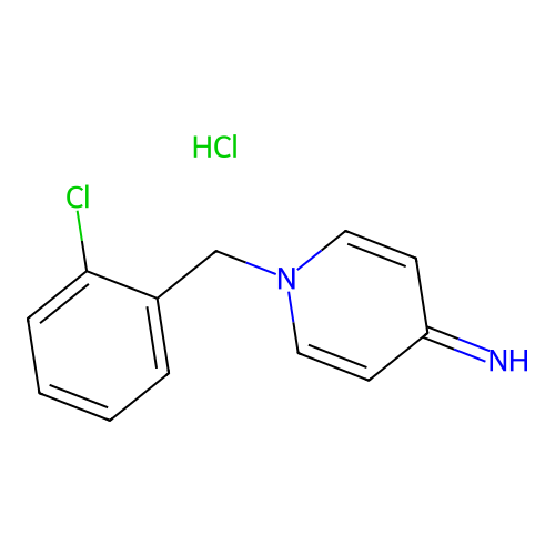 1-(2-Chloro-benzyl)-1H-pyridin-4-ylideneamine structure