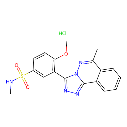 C18H18ClN5O3S structure
