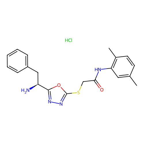 C20H23ClN4O2S structure