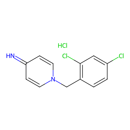 1-(2,4-Dichloro-benzyl)-1H-pyridin-4-ylideneamine structure