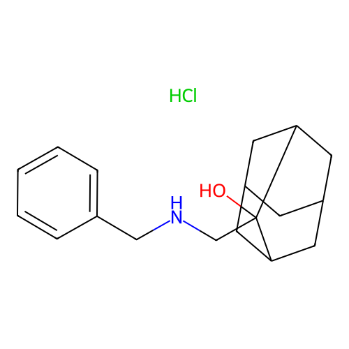 2-(Benzylamino-methyl)-adamantan-2-ol structure