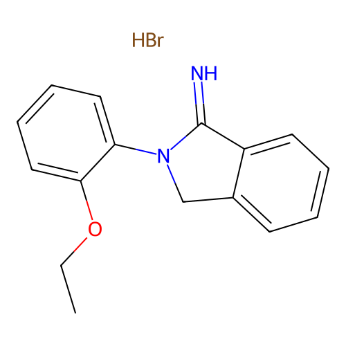 2-(2-Ethoxyphenyl)isoindolin-1-imine hydrobromide structure