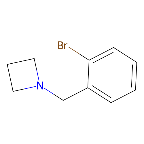 1-(2-Bromobenzyl)azetidine structure