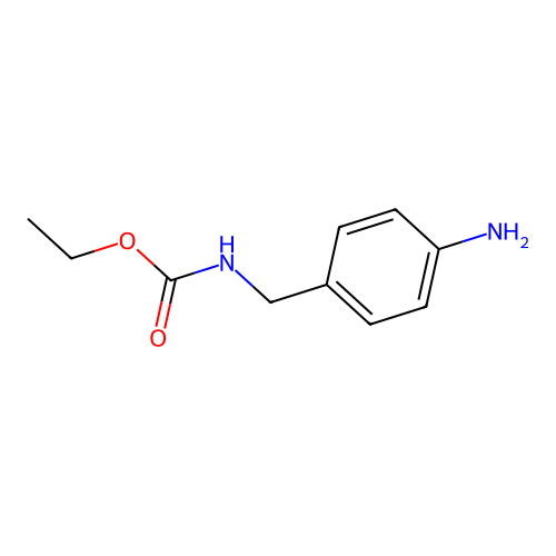 Ethyl N-[(4-aminophenyl)methyl]carbamate structure