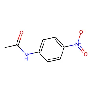 对硝基乙酰苯胺 structure