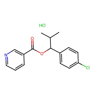 Nicoclonate HCl structure