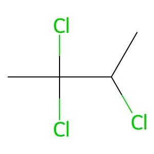 Butane, 2,2,3-trichloro- structure