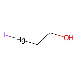 2-Hydroxyethyl(iodo)mercury structure