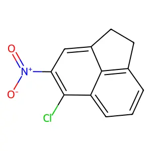 5-Chloro-4-nitro-1,2-dihydroacenaphthylene structure