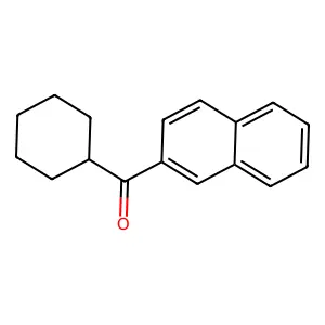 Cyclohexyl(2-naphthyl)methanone structure