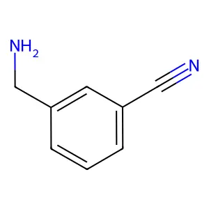 Benzonitrile, 3-(aminomethyl)- structure