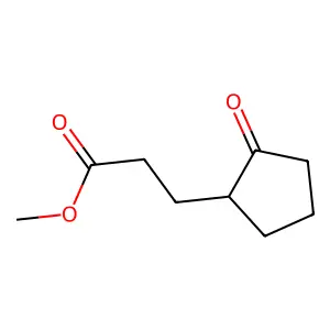 Methyl 3-(2-oxocyclopentyl)propanoate structure