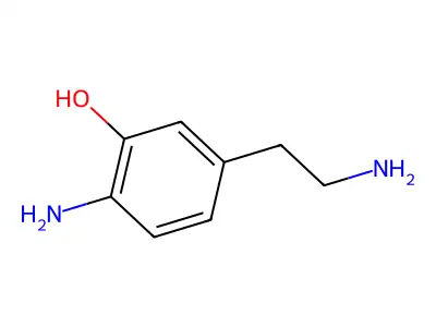 4-氨基-3-羟基苯乙胺 structure