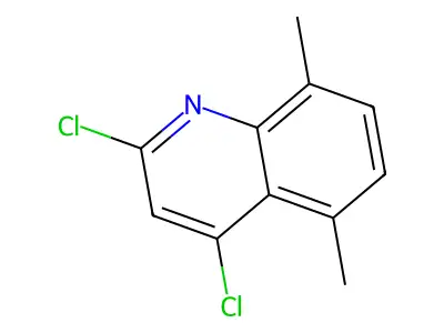 2,4-Dichloro-5,8-dimethyl-quinoline structure
