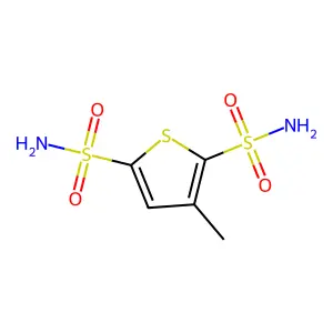 3-Methylthiophene-2,5-disulfonamide structure