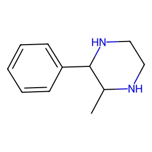 2-Methyl-3-phenylpiperazine structure