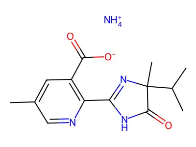 Imazapic-ammonium structure