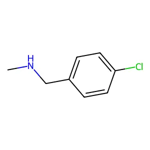 Benzenemethanamine, 4-chloro-N-methyl- structure