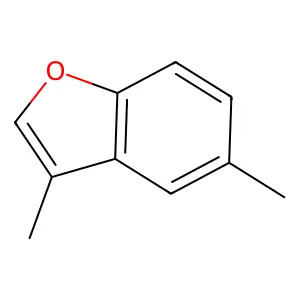 Benzofuran, 3,5-dimethyl- structure
