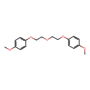 Bis[2-(4-methoxyphenoxy)ethyl] Ether structure