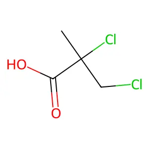 2,3-二氯异丁酸 structure