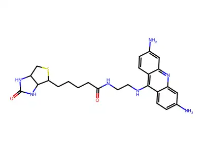 Acriflavin-Biotin Conjugate structure