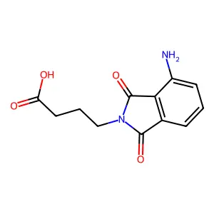 4-(4-Amino-1,3-dioxo-1,3-dihydro-isoindol-2-yl)-butyric acid structure