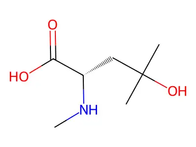 N-Methyl-4-hydroxy-leucine structure
