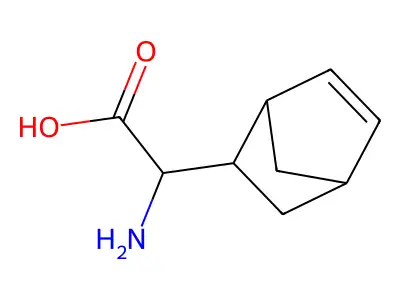 Amino-bicyclo[2.2.1]hept-5-en-2-yl-acetic acid structure