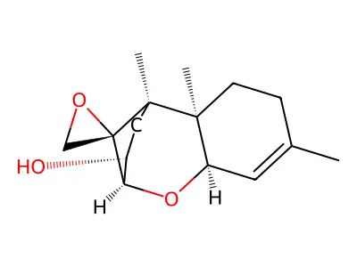 12,13-Epoxytrichothec-9-en-3-ol structure