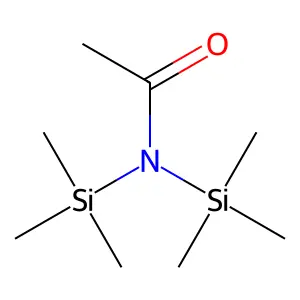 Acetamide, N,N-bis(trimethylsilyl)- structure