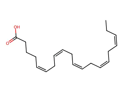二十碳五烯酸 structure