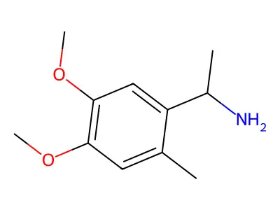 1-(4,5-Dimethoxy-2-methylphenyl)ethanamine structure