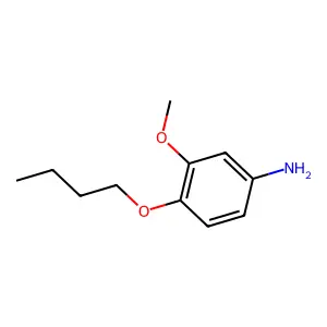 m-Anisidine, 4-butoxy- structure