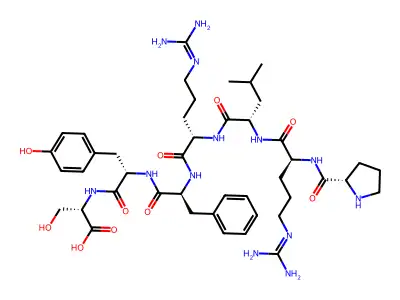 Bag cell peptide (aplysia) (2-8) structure