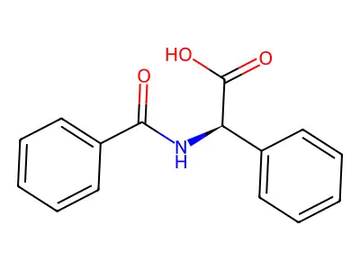 2-Phenyl-2-(phenylformamido)acetic acid structure