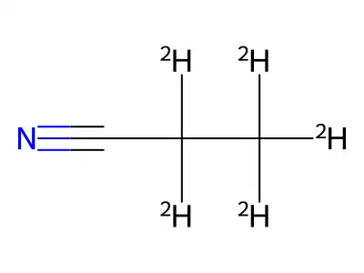 Propanenitrile structure