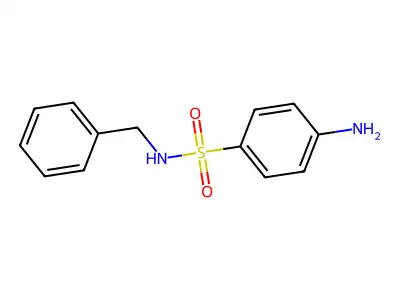 4-((Phenylmethyl)amino)benzenesulfonamide structure